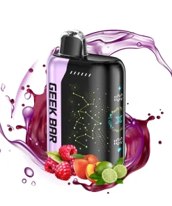 Raspberry Peach Lime | Geek Bar Pulse X