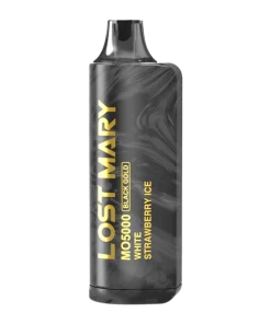 White Strawberry Ice Lost Mary - MO5000 Black Gold Edition