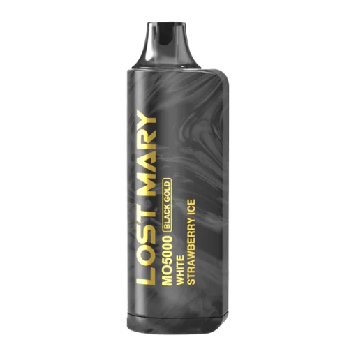 White Strawberry Ice Lost Mary - MO5000 Black Gold Edition