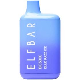 Blue Razz Ice Elf Bar – BC5000 Disposable Vape (5000 Puffs, Rechargeable)
