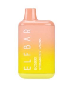 Elf Bar Strawberry Banana - BC5000 Disposable Vape
