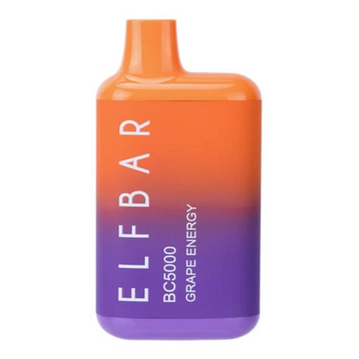 Elf Bar Grape Energy - EBDESIGN BC5000 Disposable Vape