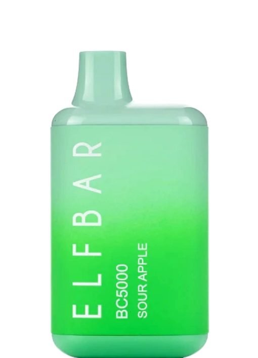 Elf Bar Sour Apple - BC5000 Disposable Vape