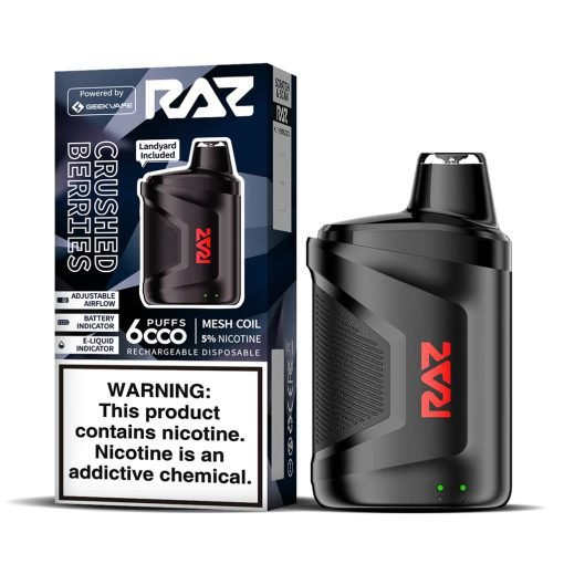 raz ca6000 disposable crushed berries
