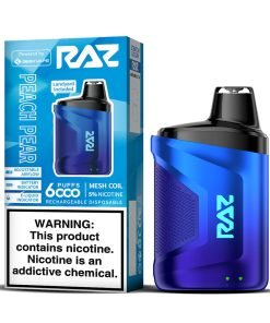 RAZ Peach Pear - CA6000 Vape (6000 Puffs)