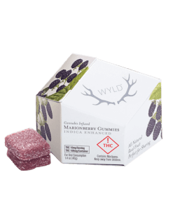 Wyld Marionberry Gummies – Indica 100mg THC